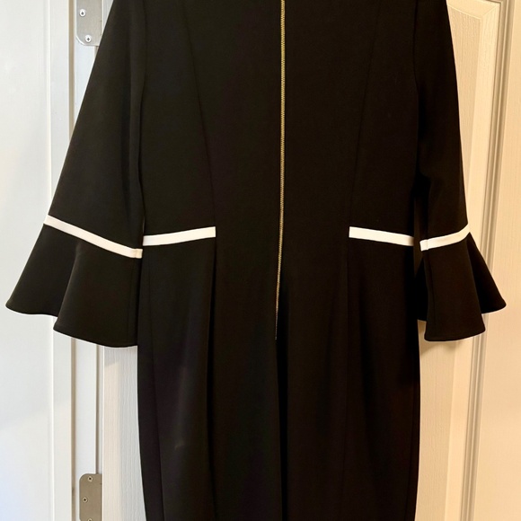 Calvin Klein Bell Sleeve Sheath Dress - Picture 5 of 5